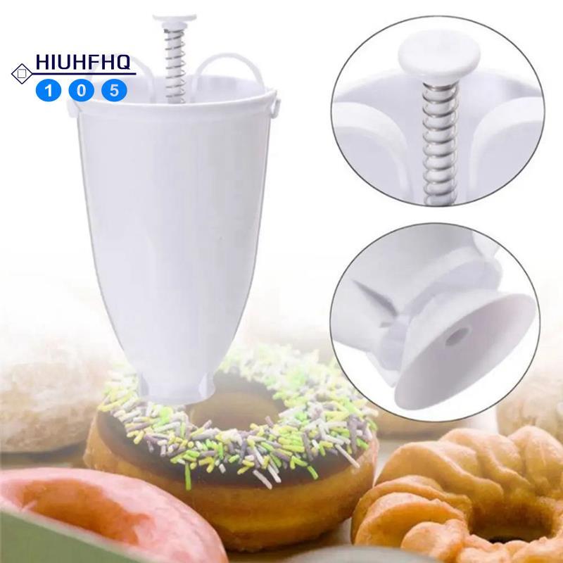 Hiuhfhq106Bread Baking หัวฉีด Donut Maker เค้ก Mould Impression Mould Bagel Maker Baking Mould ชุด