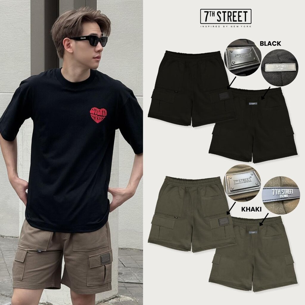 กางเกงขาสั้น 7ᵗʰ Street Original รุ่นSZFC สวมใส่สบายไม่อึดอัด ผู้ชาย Clothing Man