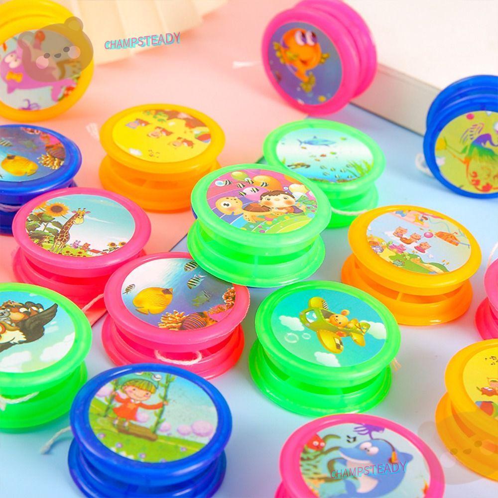 CHAMPSTEADY 1A Yoyo Ball, ของเล่น Yoyo ที่ทนต่อการสึกหรอสําหรับผู้เริ่มต้น, ความเข้มข้นพลาสติกทนทาน 