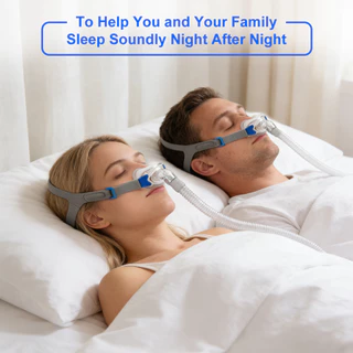 P10 จมูกหมอนหน้ากากสําหรับ Cpap Auto Machine Include SML สามขนาดซิลิโคนเบาะ All In One แพคเกจหมวกเหมาะกับ 22 มม.