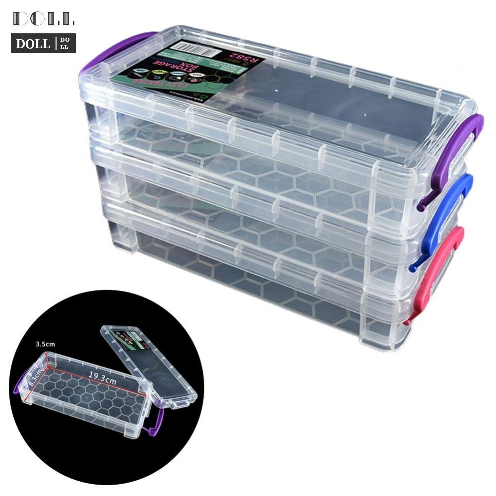 【DOLLDOLL】Storage Box Collection Jewelry Boxes Container Case Box Screw Tools Organizer
