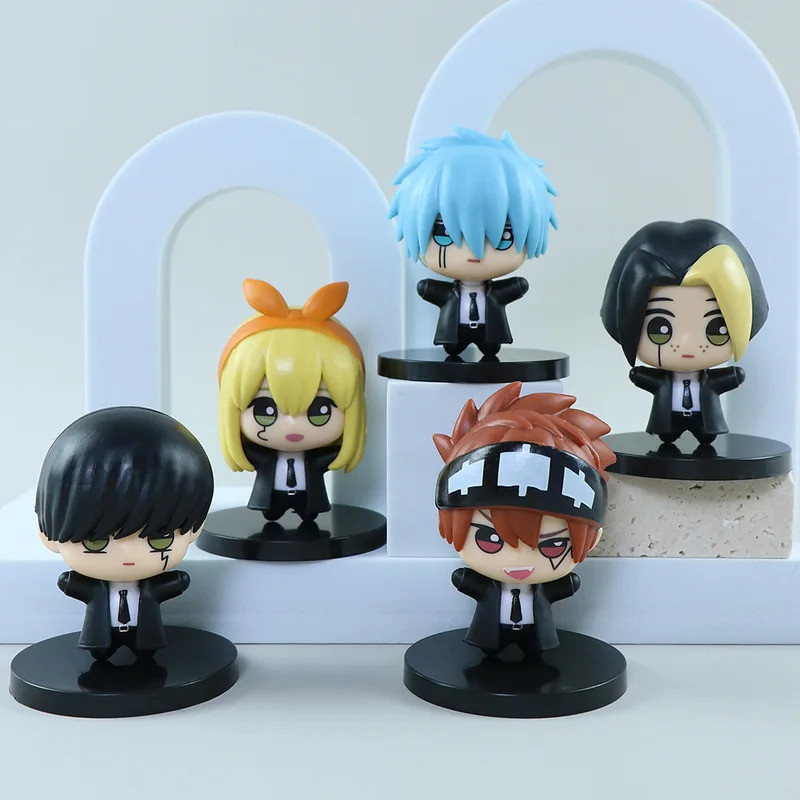 5 ชิ้น/เซ็ตอะนิเมะ Mashle: Magic และกล้ามเนื้อ MASHLE Action Figure ของเล่น 7 ซม.