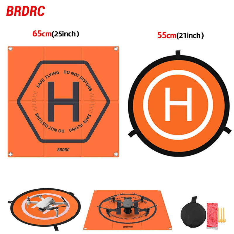 BRDRC พับ Landing Pads สําหรับ DJI Air 3S/3/NEO/Mini 4 Pro/3 Pro/4K/AVATA 2/ FIMI X8 MINI V2 Drone M