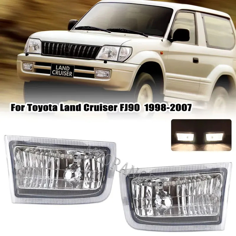 หมอกสําหรับ Toyota Land Cruiser Prado J90 J95 1999 2000 2001 2002 ไฟหน้าขับรถโคมไฟ LED หมอกรถอุปกรณ์