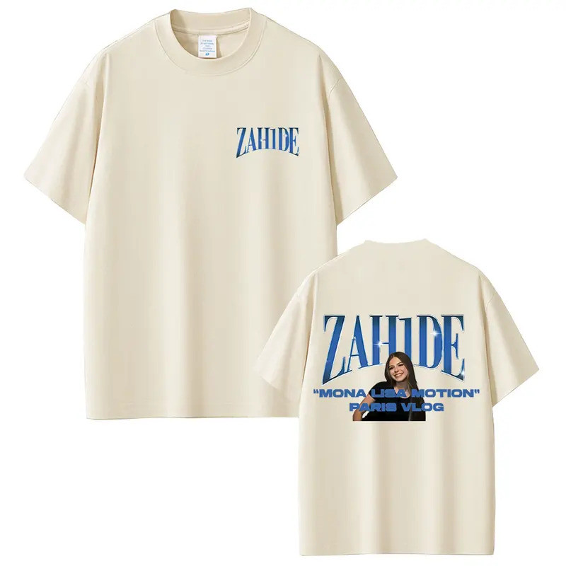 เสื้อยืดลายกราฟิก Singer Zahide Ballert Auf Lautlos สำหรับผู้ชายและผู้หญิง แฟชั่นฮิปฮอป เสื้อยืดดนตร