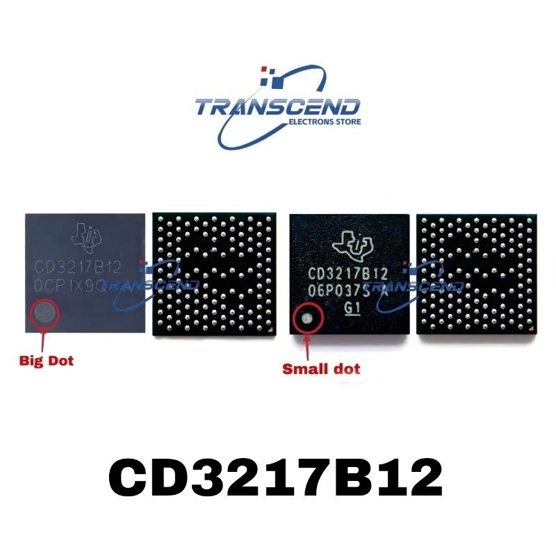 1PCS CD3217B12 CD3217 CD3218B12 CD3217B12ACER 343S00235 สําหรับ MacMacbook ชิปเซ็ตแล็ปท็อปชาร์จ lC