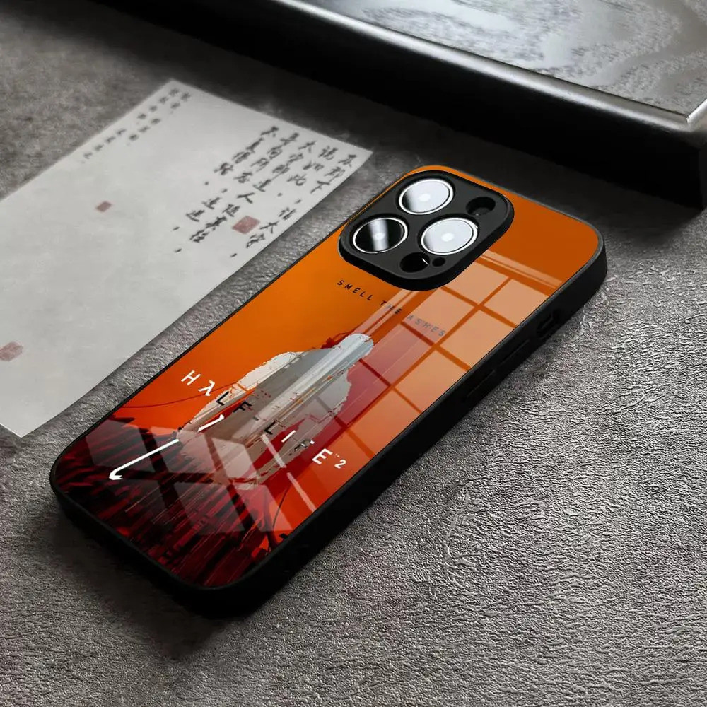 BK-2 H-Half L-Life 2 เกมเคสโทรศัพท์สําหรับ IPhone 16 Pro Max 15 Plus 14 Pro 12 11 13 Mini X XR 6 8 7 Plus SE ฝาครอบแก้ว