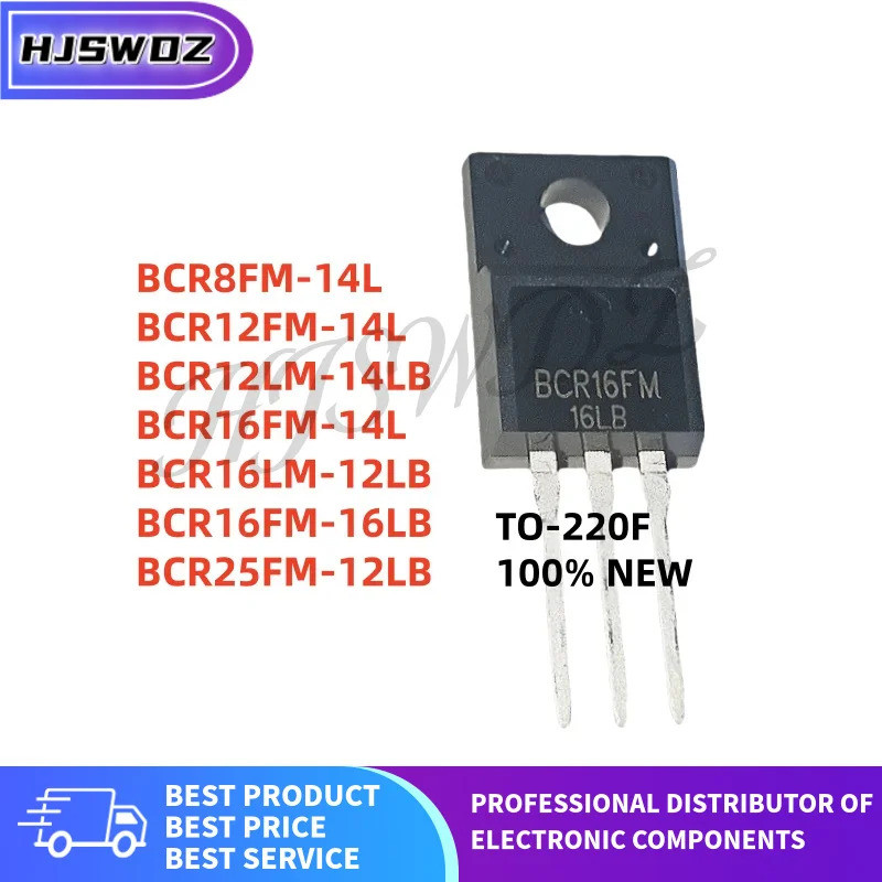 10 ชิ้น mos BCR12LM-14LB BCR12FM-14L BCR8FM-14L BCR25FM-12LB BCR16LM-12LB BCR16FM-16LB BCR16FM-14L T