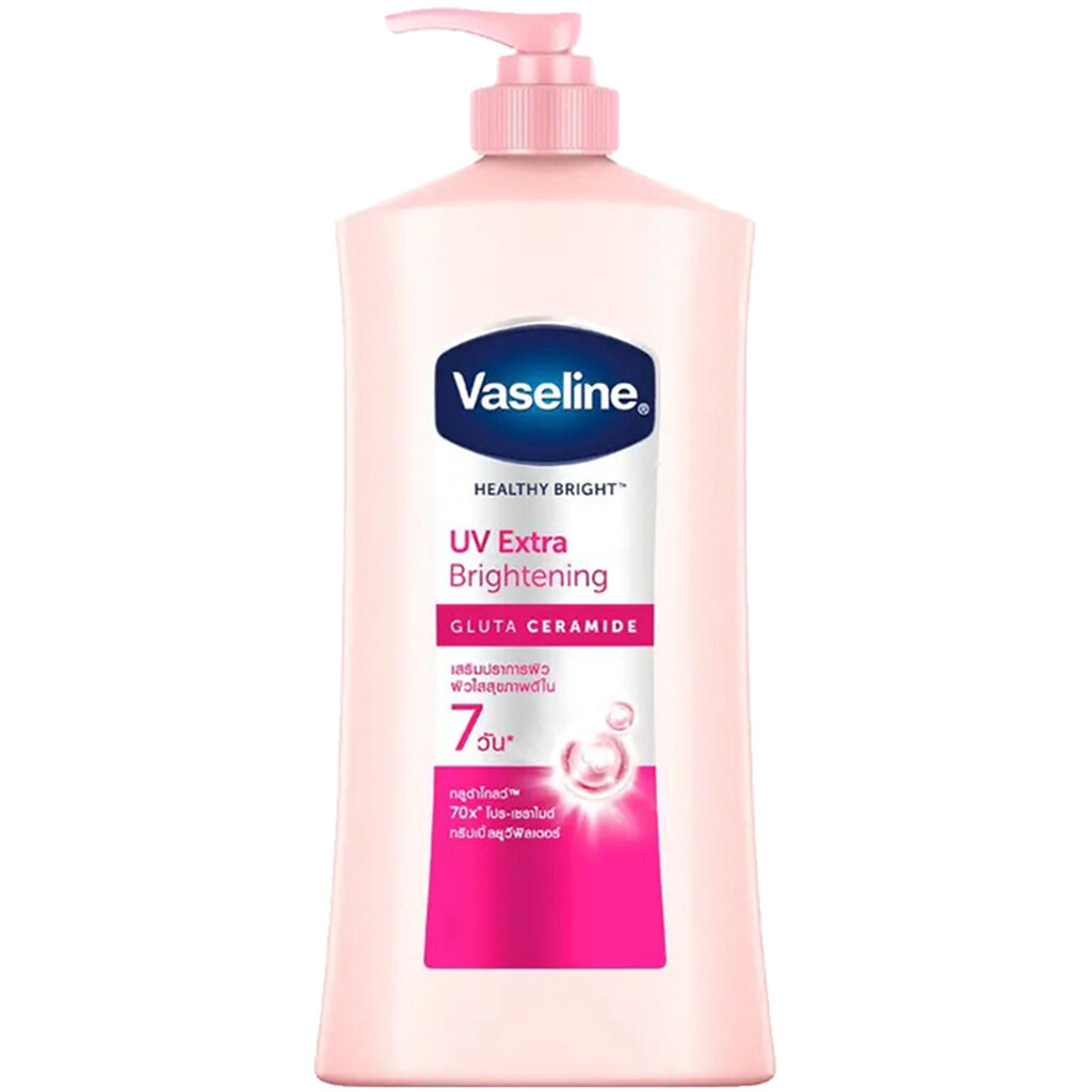 LeeMart โลชั่นทาผิว วาสลีน เฮลตี้ไวท์ Vaseline Healthy White 470ML ยูวี เอกตร้า Vasaline ขนาด 470 มล
