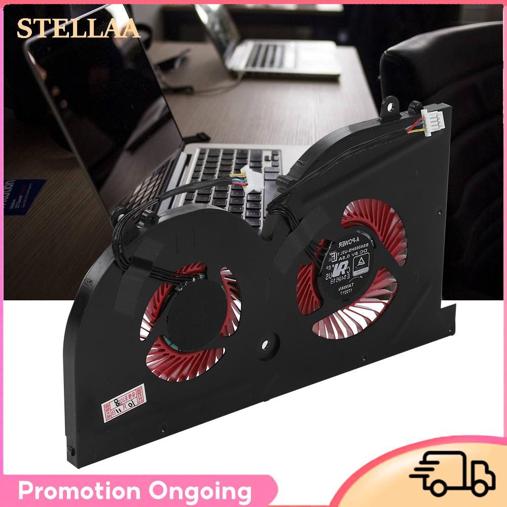 Stellaa Stellaa พัดลมคอมพิวเตอร์ความร้อน Gpu Cooling Notebook ที่มีประสิทธิภาพใช้งานร่วมกับ GS63VR G