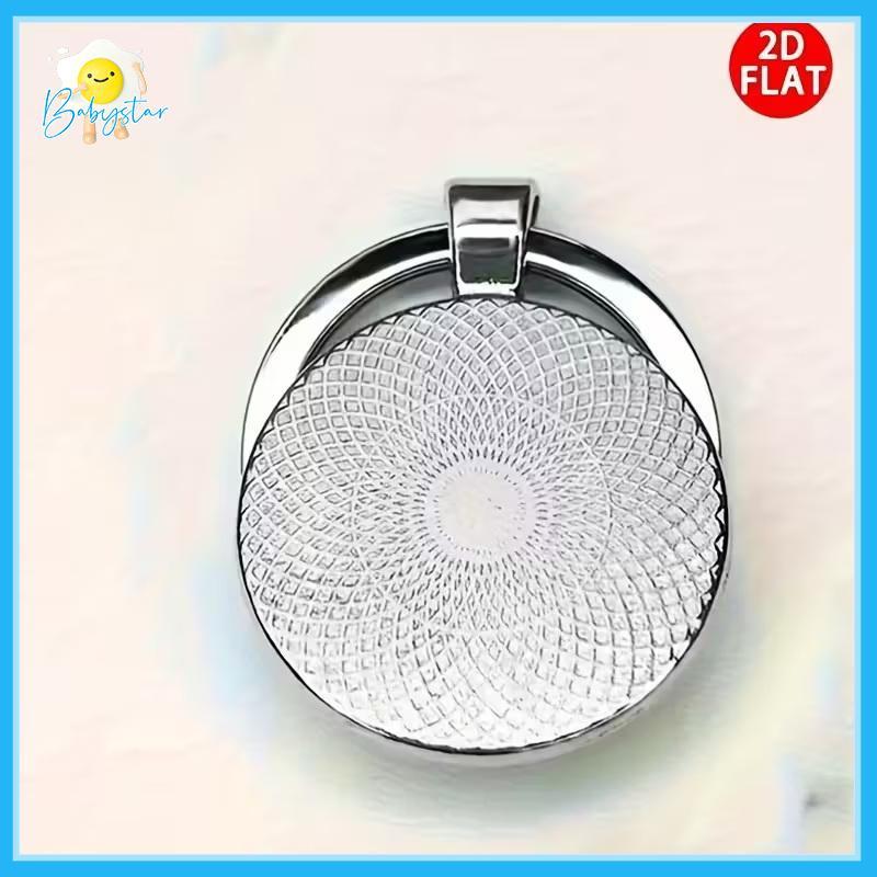[Inthehot-t] Fashion New 2D Yin Yang Koi Round Glass Keychain, Luy Pendant, Fashion Bag And Car Key Decoration, Holiday Gift [ใหม่]