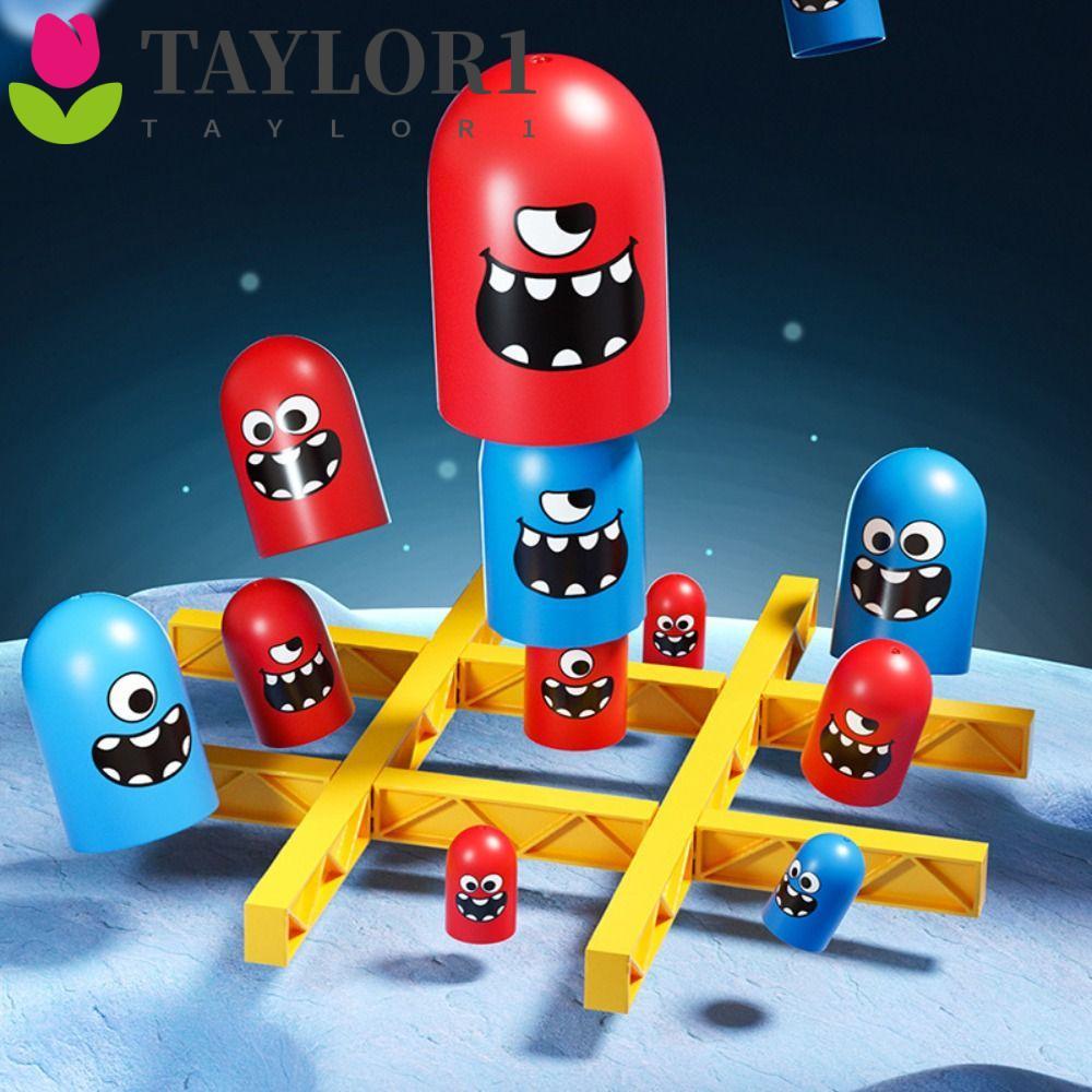 เทย์เลอร์1 2ผู้เล่นTic-Tac-Toe,เกมกระดานแม่ลูกใหญ่กินขนาดเล็กGobbleของเล่น,สนุกMontessoriการศึกษาหมา