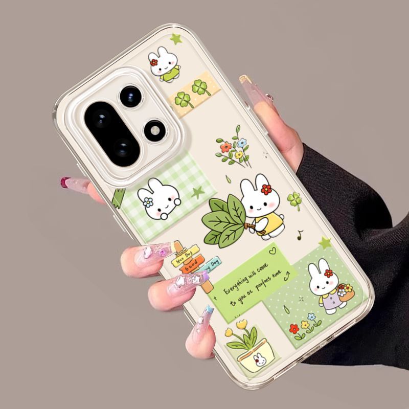Grapefruit Leaf Miffy เหมาะสําหรับ OnePlus 15T เคสโทรศัพท์สไตล์ใหม่ 1Plus 15 โปร่งใสกันกระแทก 13T รว