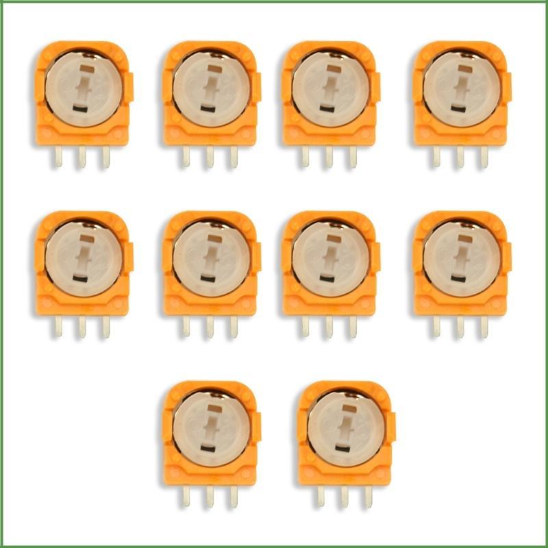 BON 10 ชิ้นชุดเปลี่ยน Trimmer 3D Potentiometer Sensor สําหรับเกมคอนโทรลเลอร์ Analog Sensor อะไหล่