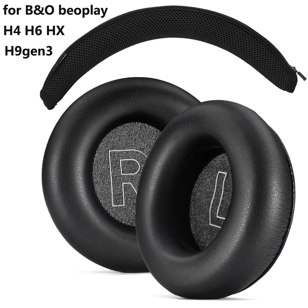 สําหรับ B&O boplay H4, H6, H7, H9, H9i, HX H9 gen 3 หูฟังแผ่นรองหูฟัง, เปลี่ยนแผ่นรองหูฟังแถบคาดศีรษ
