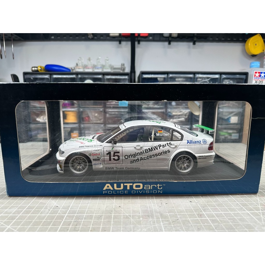Autoart 1 18 bmw 320i Championship Car autoart bmw 320i macau Guia 2004 winner Photograph Shot, Allo