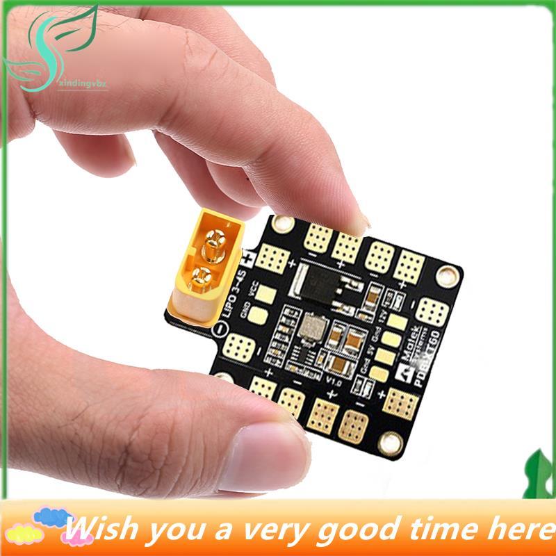 ^Star^ PDB Power Distribution Board BEC 5V 2A 12V 0.5A พร้อมปลั๊กสําหรับ DIY Quadcopter เอาต์พุตสนับ