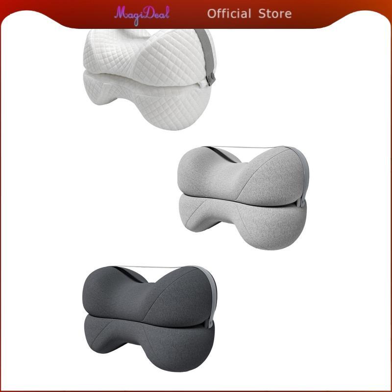 MagiDeal หมอนรองขา Softly เบาะรองขาสําหรับการนอนหลับอาการปวดสะโพกด้านข้าง Back Sleepers