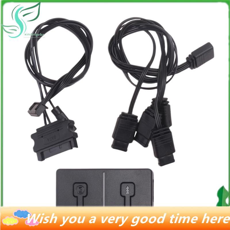 ^Star^ 5V 3Pin ARGB ถึง 12V 4 Pin RGB Converter 5V ARGB ถึง 12V RGB Converter 5V 3pin Manual Control