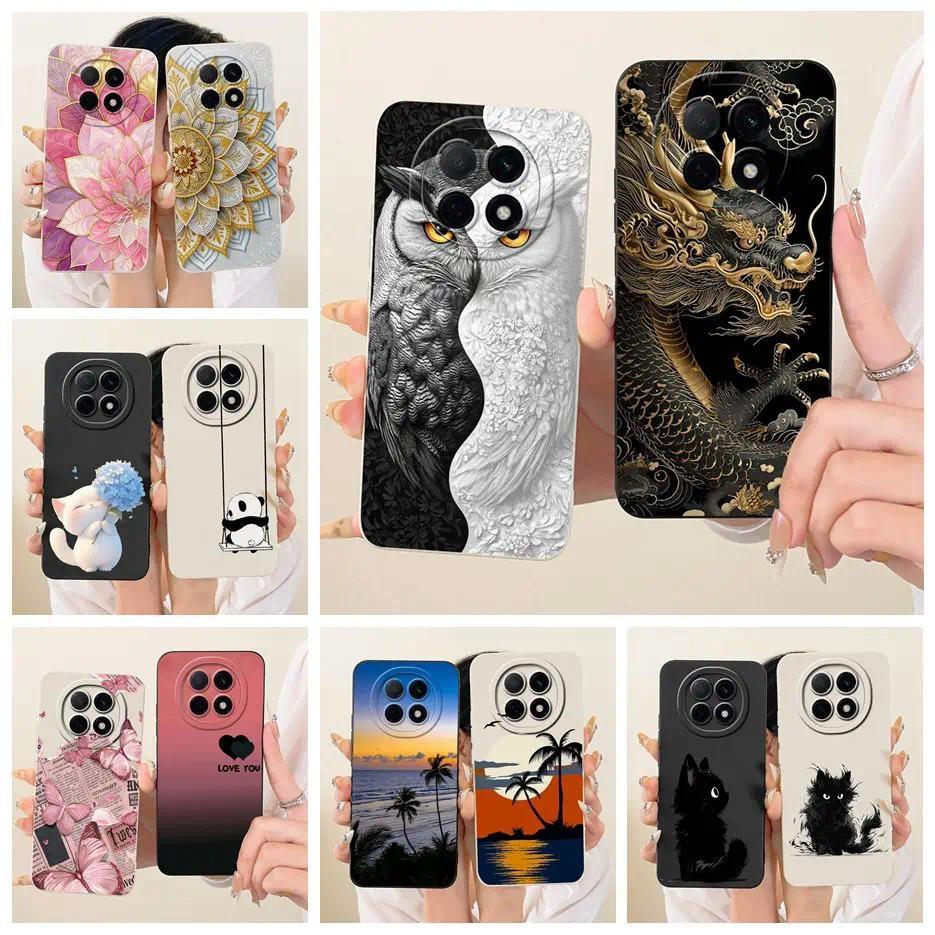 สําหรับOppo F29 Pro 5GกรณีCPH2705 Coolนกฮูกมังกรทาสีนุ่มTPU Matteเคสโทรศัพท์สําหรับOppo F29 Pro F29P