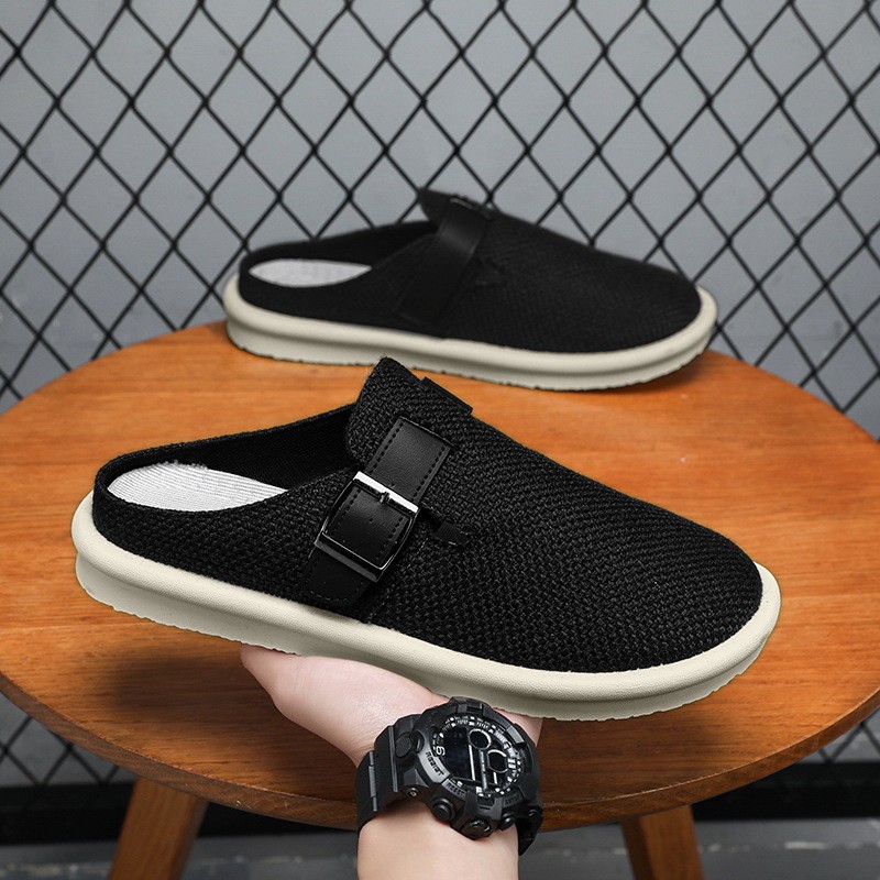 8 ️ ⃣ Baotou Half Slip-On Shoes 2026 Spring Summer Breathable Lightweight Soft Sole All-Match Sports