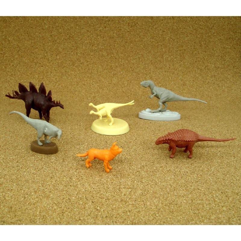 L2 Library Dinosaur Board Game Model Tyrannosaurus Rex Puppy Waiting Animals WGM4