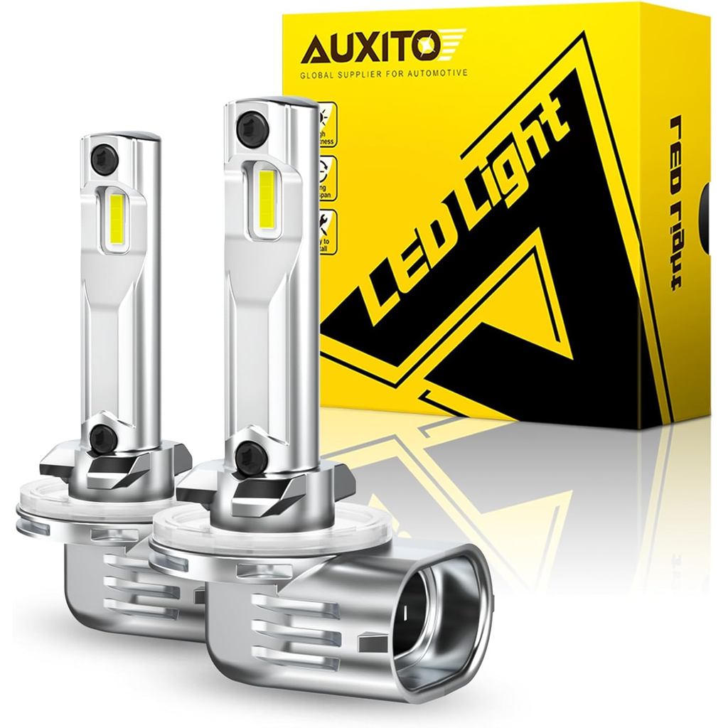 AUXITO 881 หลอดไฟ LED หมอก, 16,000LM 500% Super Brighter, 10 ปี Lifespan, ไร้สาย 1:1 ขนาด Plug-n-Pla