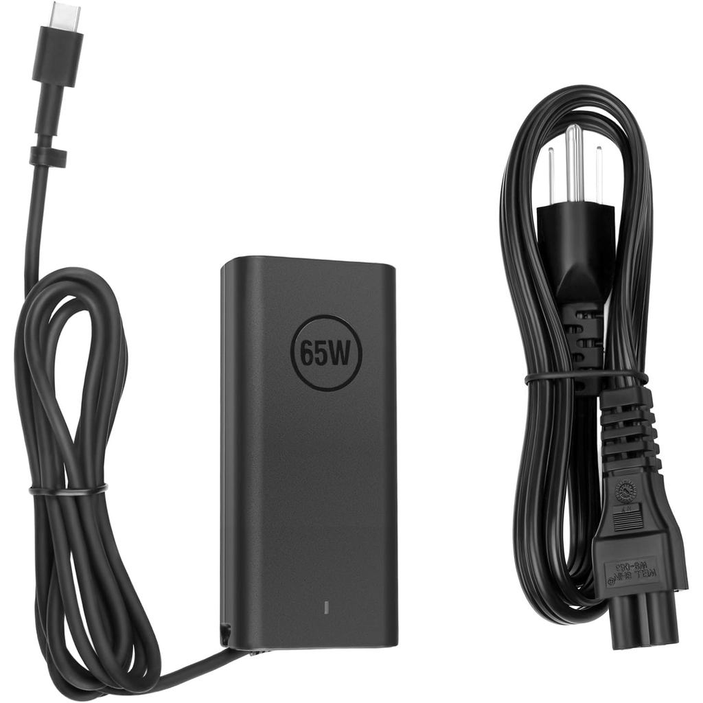 65W 60W USB C Charger สายไฟใช้งานร่วมกับ Dell Pro 14 16 13 Plus PB13250 PB16250 PB14250 2in1 Premium