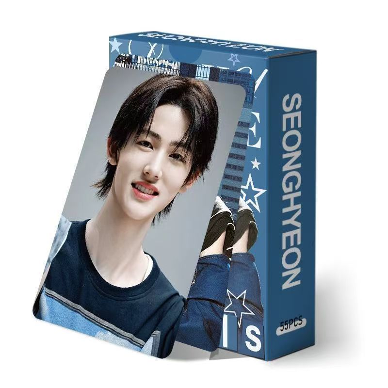 C crotiis Yan Chengxuan 55 ชิ้น HD Laser Photocard โปสการ์ด