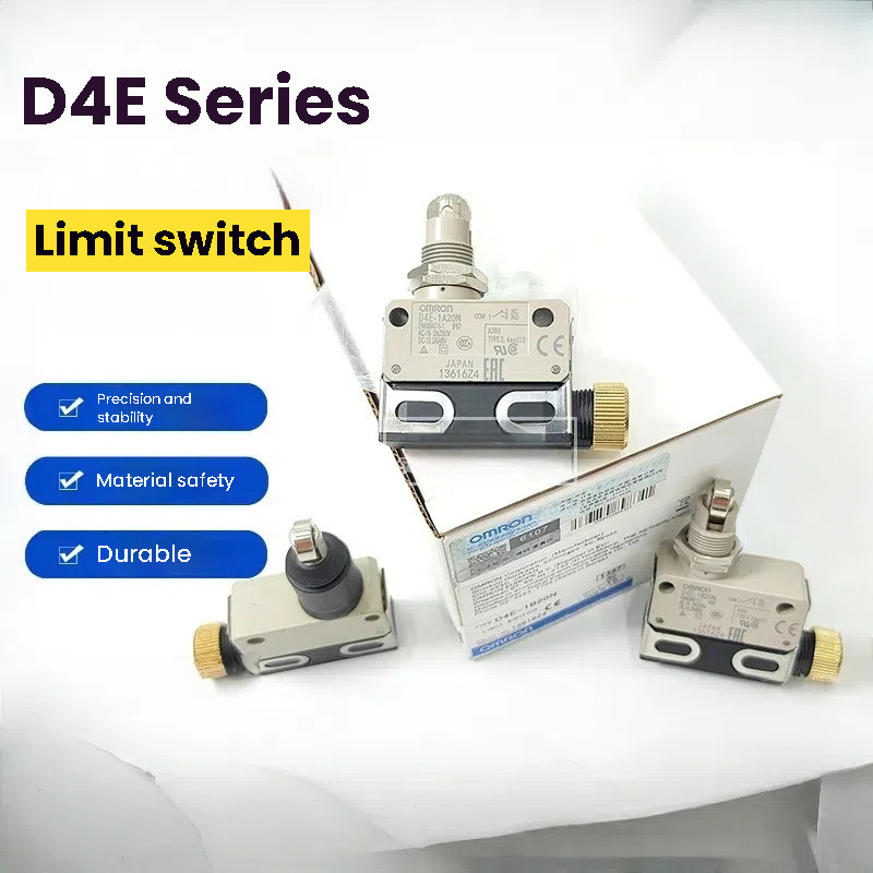 Omron Stroke Limit Switch D4E-D4ER-1A10N-1A20N-1A21N-2A21N-1B20N-1D