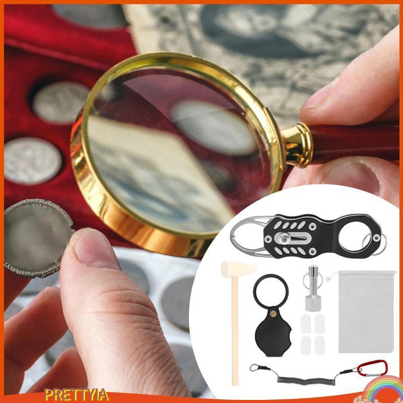 [สวย] Pocket Coin Ping Pinger Test Kit,Lightweight,Coin Tester,Sturdy,ใช้งานง่าย,Professional,พกพา,G