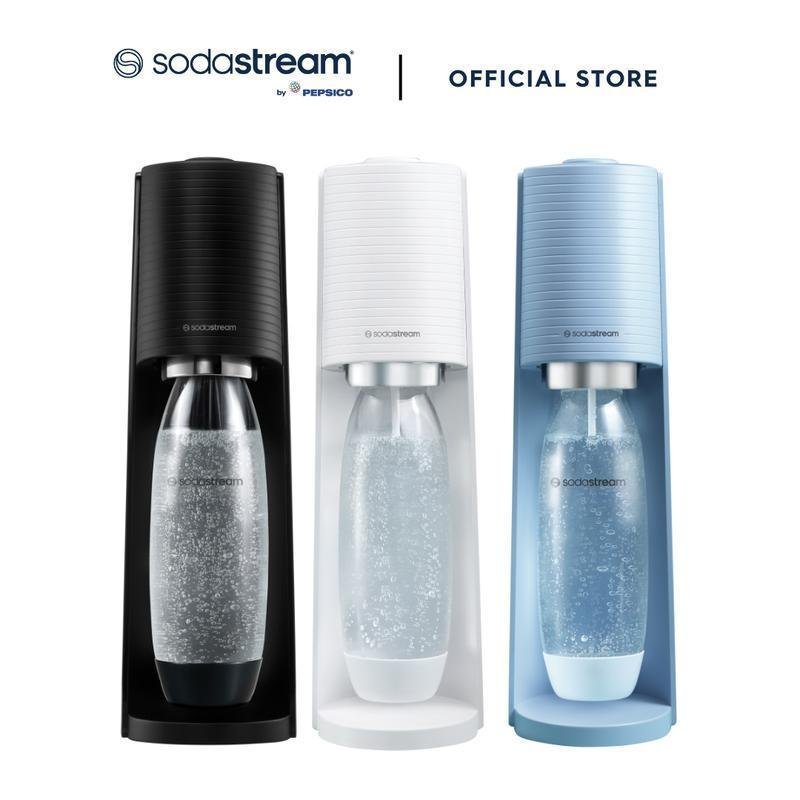 เครื่องทําน้ําประกาย SodaStream Terra - เหมาะสําหรับทําน้ําประกายที่บ้าน