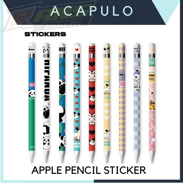APPLE PENCIL STICKER APPLE PENCIL SKIN สติ๊กเกอร์เดี่ยวสําหรับทุกสภาพผิว