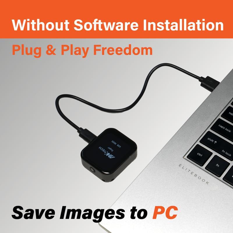 Thermal Imaging Camera for Beginner – 80×60 IR Resolution, 25 Hz, One‑Touch, Small Thermal Imager fo