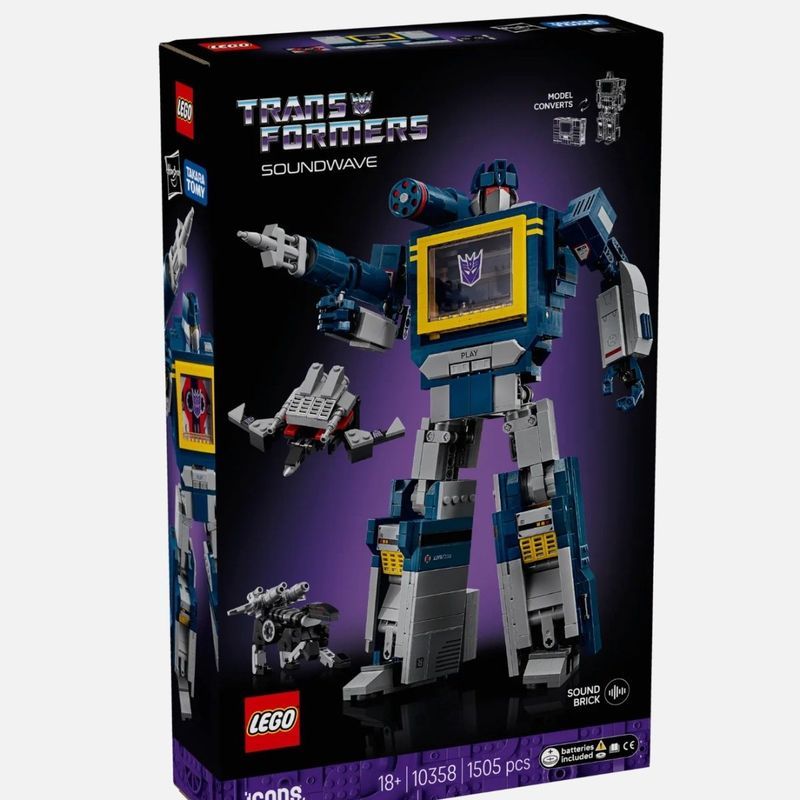 LEGO LEGO 10358 Transformers Series Sonic Tiger ประกอบของเล่น