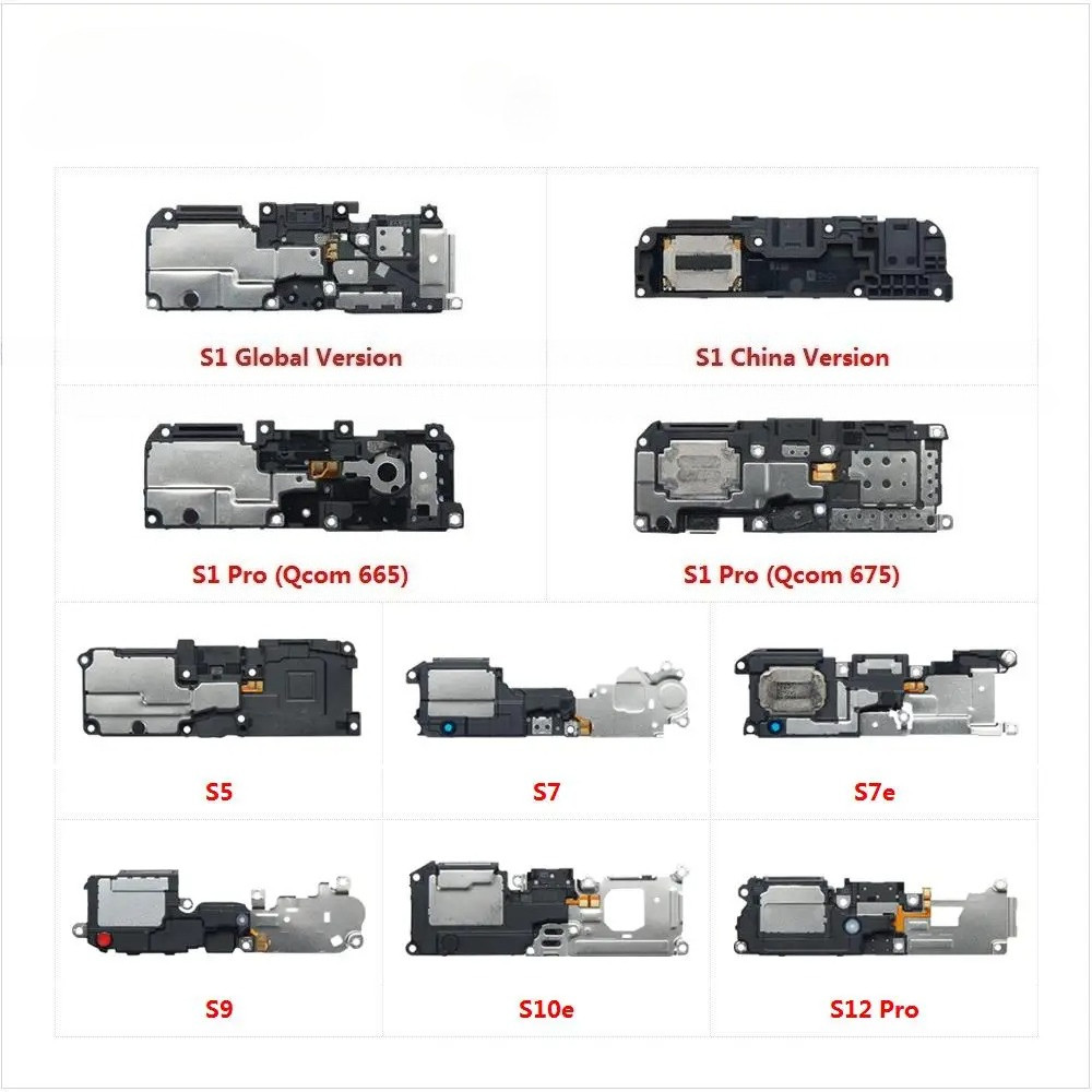 ด้านหลัง Buzzer Ringer โมดูลลําโพงลําโพงลําโพง Flex สําหรับ Vivo S1 Pro S5 S6 S7 S7e S9 S10e S12 Glo