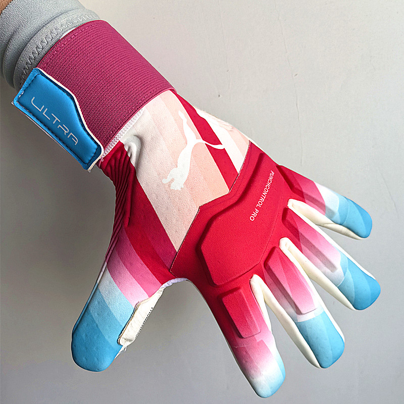 ถุงมือผู้รักษาประตูฟุตบอลใหม่สำหรับผู้ใหญ่ ขนาด 8-10