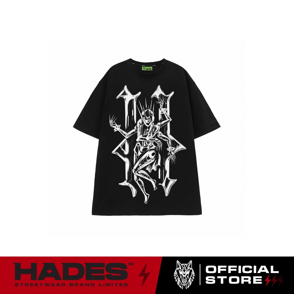 เสื้อยืดผ้าฝ้าย 100% Unisex Hades Cyber Queen Tee - แบรนด์ Hades
