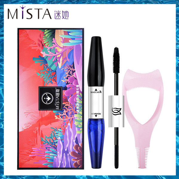 มาสคาร่า canmake มาสคาร่าผม Meiyuji มาสคาร่ากันน้ําดัดผมยาว ins ว่ายน้ําขายดีฝนมืออาชีพมาสคาร่ากันเห