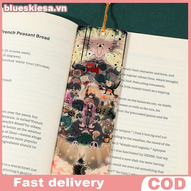 BL อะนิเมะ Hollow Knight Book Marker อะคริลิคเกมสะสมตกแต่งสําหรับหนังสือคนรักน่ารักการ์ตูนอุปกรณ์ต่อ