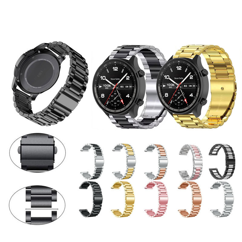 สําหรับ OPPO Watch X 2 4pro Sprot Oneplus นาฬิกา 3 2 2R สแตนเลสสตีลสายนาฬิกาโลหะเปลี่ยนสาย