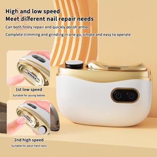 [maybeauty] 2 In 1 ไฟฟ้าเล็บบดและขัดด้วยแสงอัตโนมัติเล็บTrim…