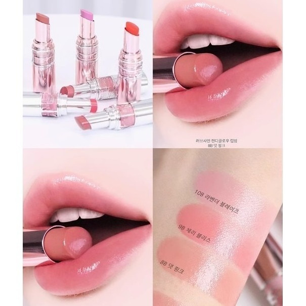 Pink Round Tube Lip Balm Lipstick Sample 1.6g 1B #3B #5B #7B #44B #8B #9B #10B #