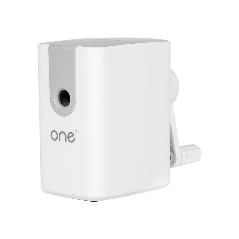 ONE เครื่องเหลาดินสอ รุ่น YF9181 สีขาว ขนาด 10.2x5.1x8.5 ซม.