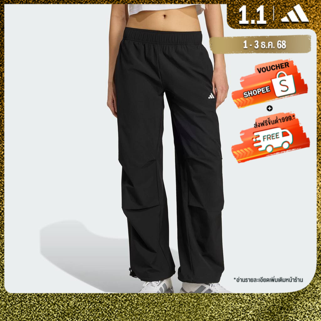 adidas Gym & Training Workout Essentials Woven Training Pants Women Black JL5081