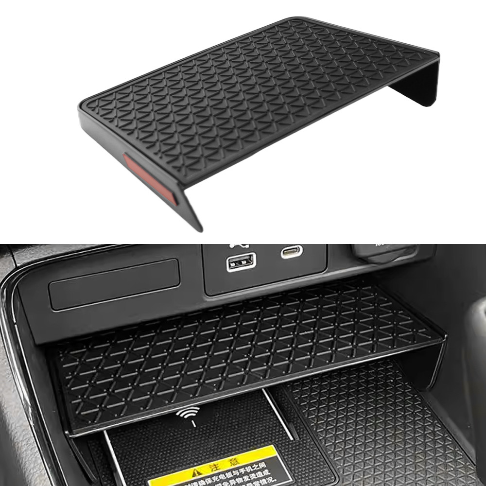 คอนโซลกลางรถกล่องเก็บถาดสําหรับHonda CRV 2023 2024 G6 Central Control Partitionถาดเก็บABSองค์กรพาร์ทิชันชั้นวางอุปกรณ์เสริม