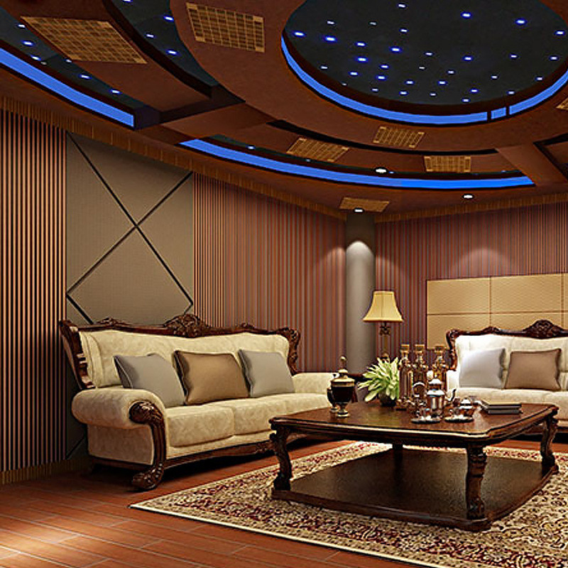 Diffuser Pine QRD มัธยมกว่าโฮมเธียเตอร์การดูดซับเสียง HIFI9 Tower Diffuser Home Sound Insulation