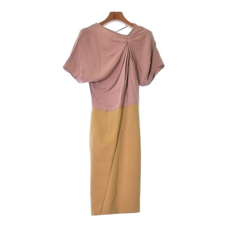 MARNI Dress Pink Beige Women Mustard Direct from Japan Secondhand