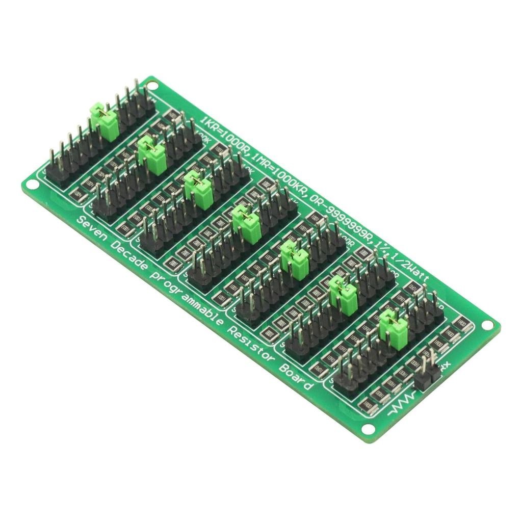 Programmable Resistors Seven Decade Programmable Resistor Resistance Board Module 1R - 9999999R Step