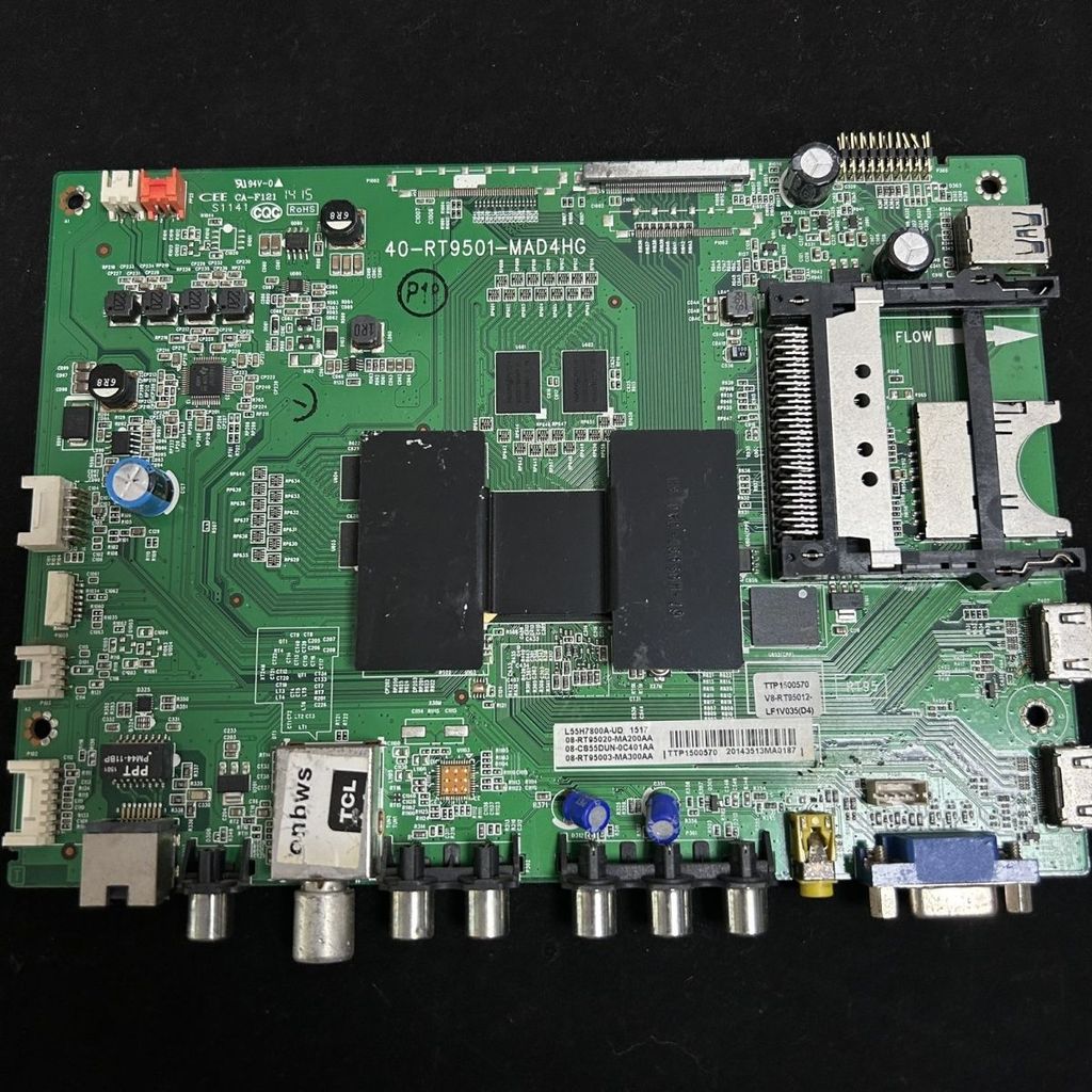 TCL L49/55E5700A, L49/55A571U, L49/55E6700A, L49/55A71S-UD แผงหลักแท้ 100% 40-RT9501-MAB4HG